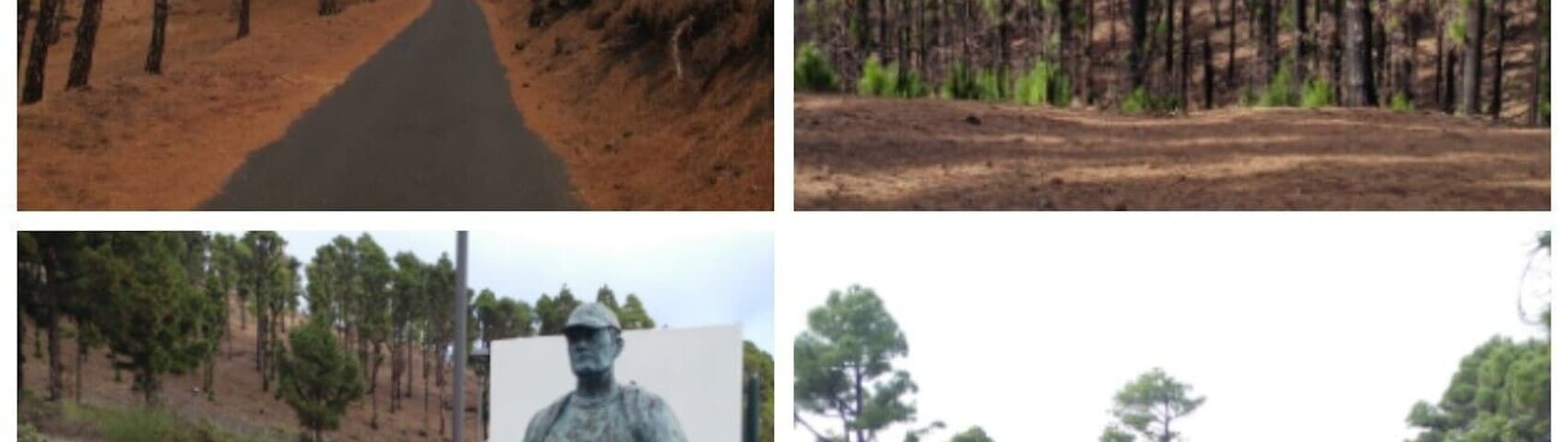 About 2h hiking trail leading from Fuencaliente to Montania del Fuego.