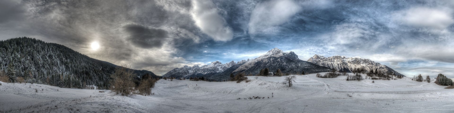 Near Andalo (TN) Italy - December 28, 2014