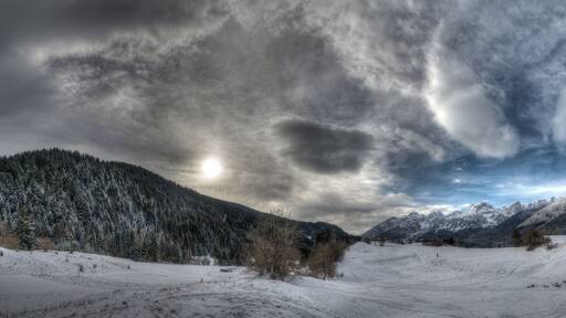 Near Andalo (TN) Italy - December 28, 2014