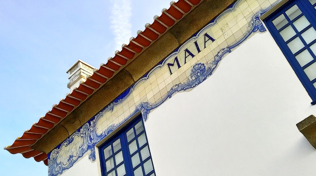 The building of the Railway Station of Maia. This railway line was opened in 1932 and you go by train from Porto to Guimarães.
The section between Senhora da Hora and Trofa was closed in 2002 because of the construction of the Metro do Porto.
Ever since the old railway line functions as a Ecovia, which stands for a walking and cycling path. Many people use this 5km stretch of asphalt for recreational activities nowadays. Even the station's building was restored recently and it is a restaurant now. A great example how to transfer old #infrastructure into something new and useful!
#History #Portugal #Railway