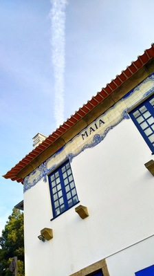 The building of the Railway Station of Maia. This railway line was opened in 1932 and you go by train from Porto to Guimarães.
The section between Senhora da Hora and Trofa was closed in 2002 because of the construction of the Metro do Porto.
Ever since the old railway line functions as a Ecovia, which stands for a walking and cycling path. Many people use this 5km stretch of asphalt for recreational activities nowadays. Even the station's building was restored recently and it is a restaurant now. A great example how to transfer old #infrastructure into something new and useful!
#History #Portugal #Railway
