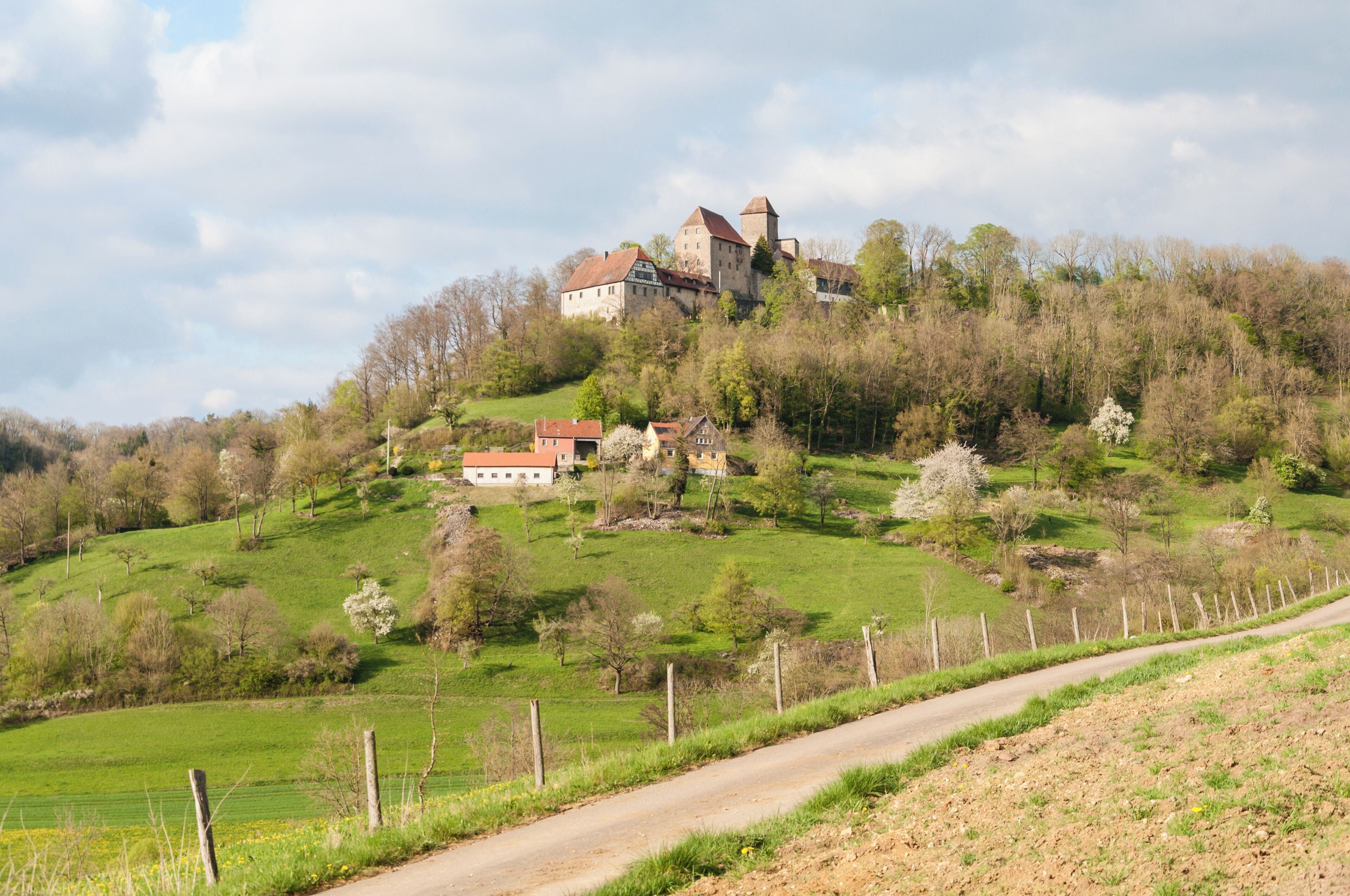 Castle Tierberg near Brausbach, Schwäbisch Hall, Germany