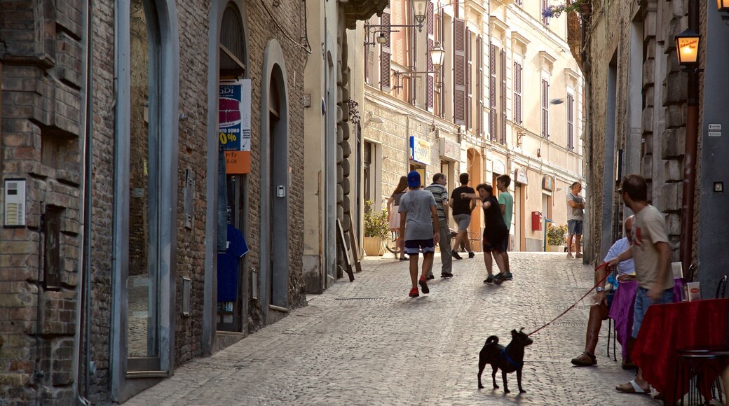 Atri which includes street scenes and cuddly or friendly animals as well as a small group of people