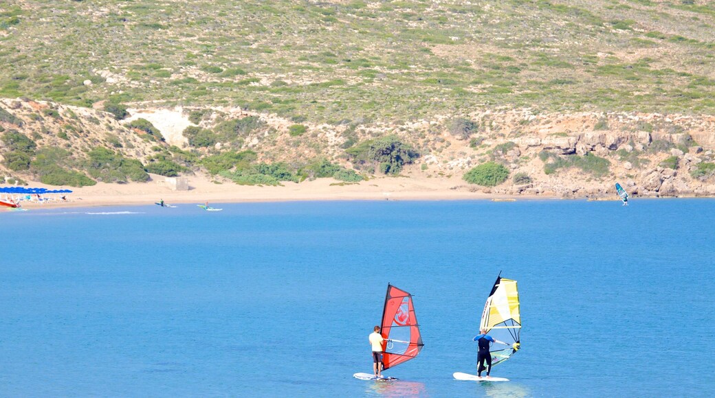 Prassonissi which includes windsurfing