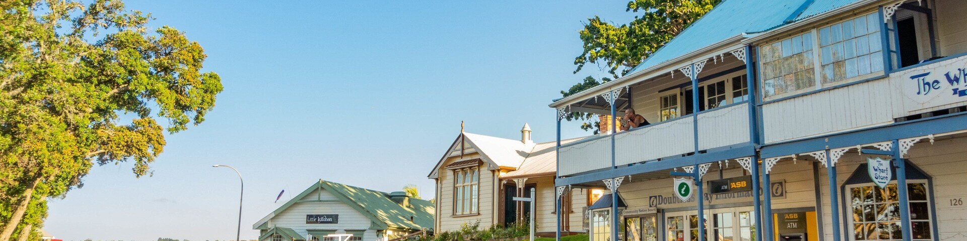 Mangonui featuring a small town or village