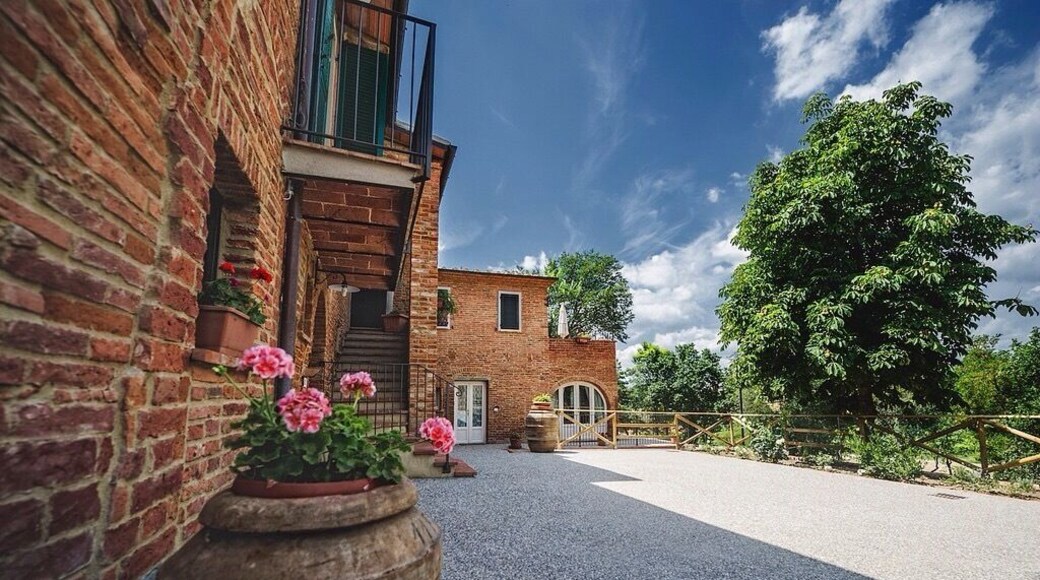 La Lisa is a traditional farm house that has been wisely restored. It is surrounded by the sweet tuscan countryside hills, and for that it can boast a quiet, out of time atmosphere. At the same time it is well connected with the A1 motorway (6 km) and the highway Siena – Perugia (6 km).
You can rent the entire house, sleeping 17 people, or stay in one of the 3 fully equipped apartments which it is composed of.
Discover more at www.lalisa.it