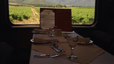 View from the dining car. #travelbug #beaufortwest #premierclasse #southafrica #africa #panorama