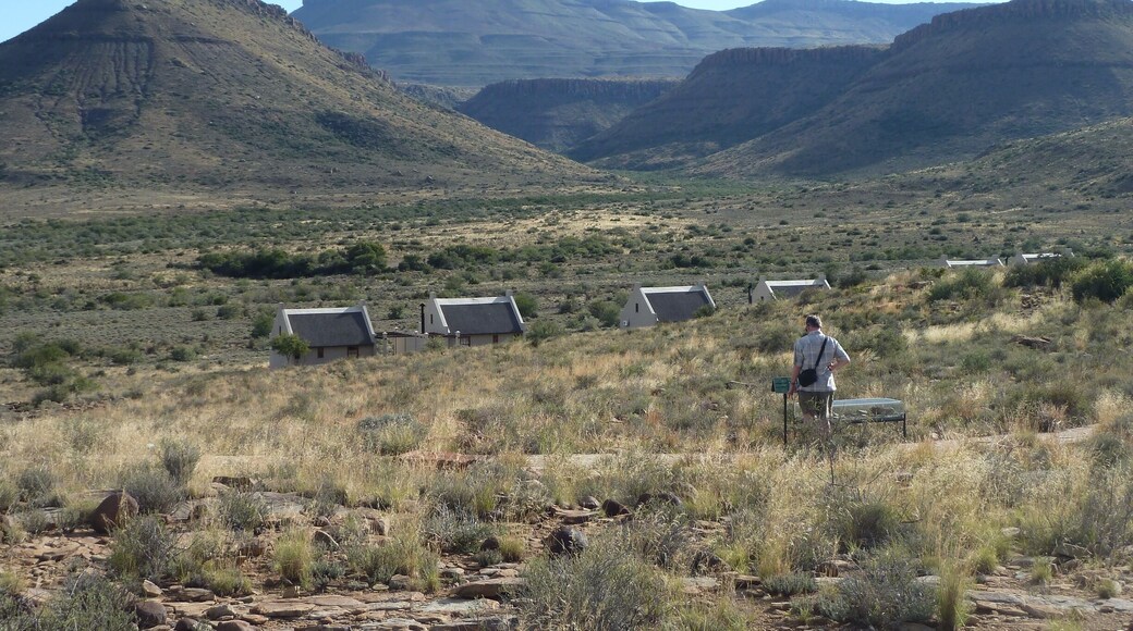 Cottages at main camp. Love the view!