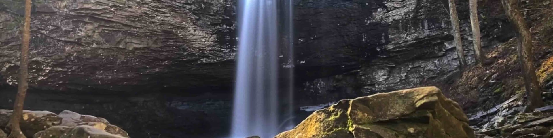 Nice waterfall in Cloudland Canyon State Parks