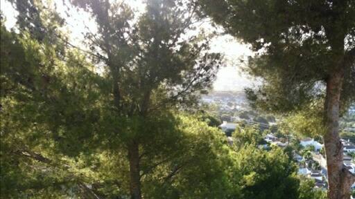 Early morning overlooking Moraira, Spain.