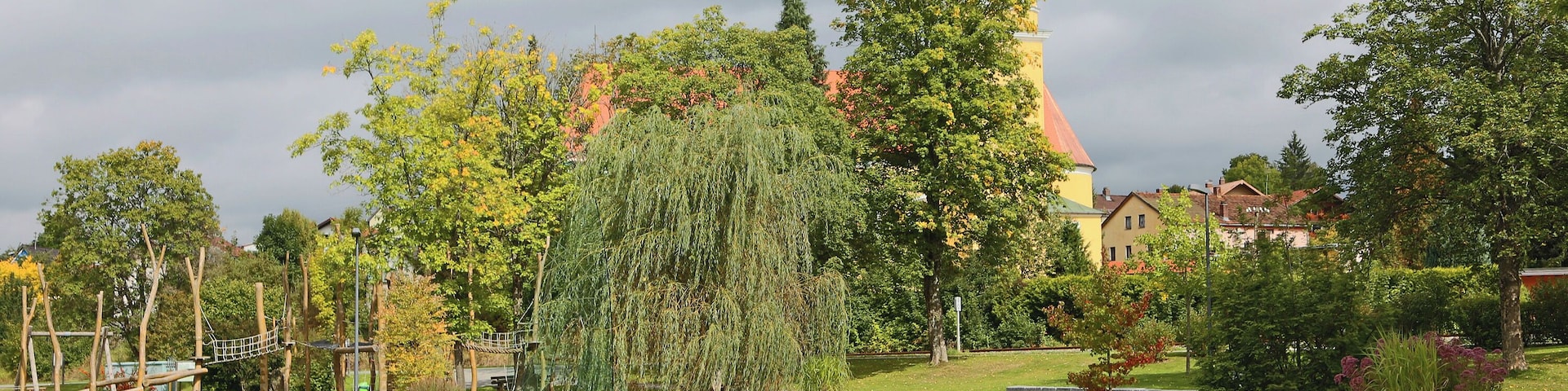 Park in Frauenau, Bavaria.