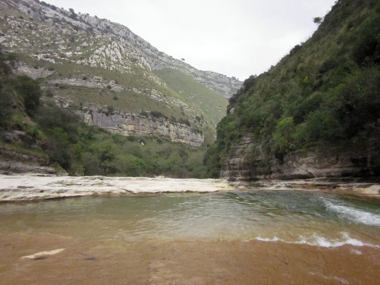 Cavagrande del Cassibile. Sicily