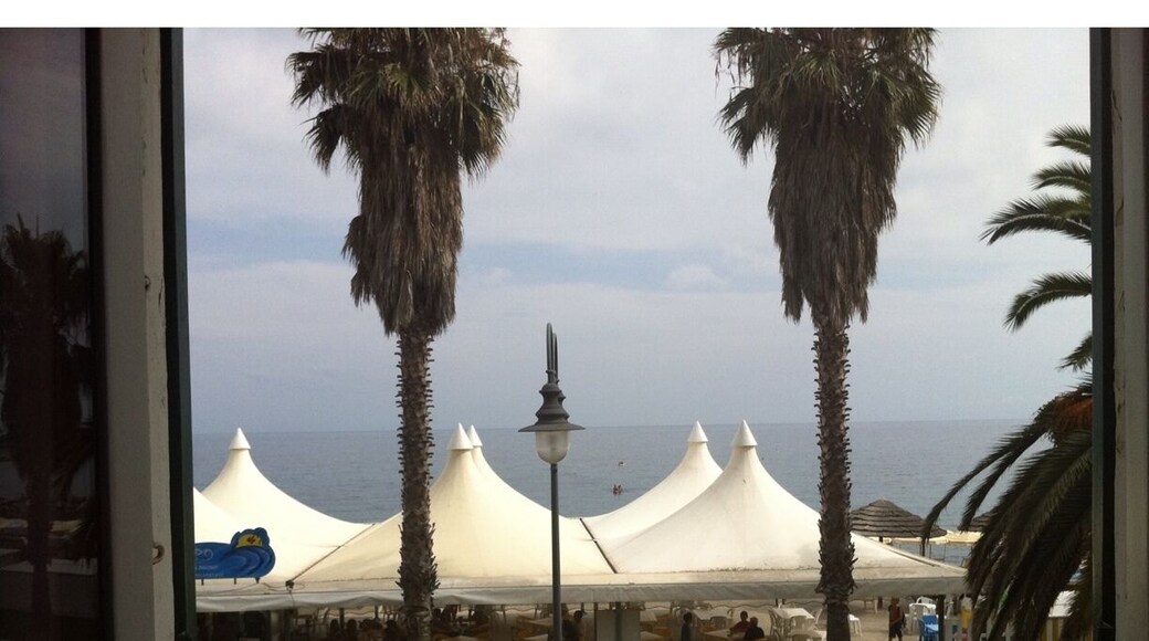 Cogoleto, Italy view over the sea