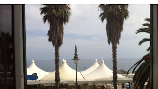 Cogoleto, Italy view over the sea