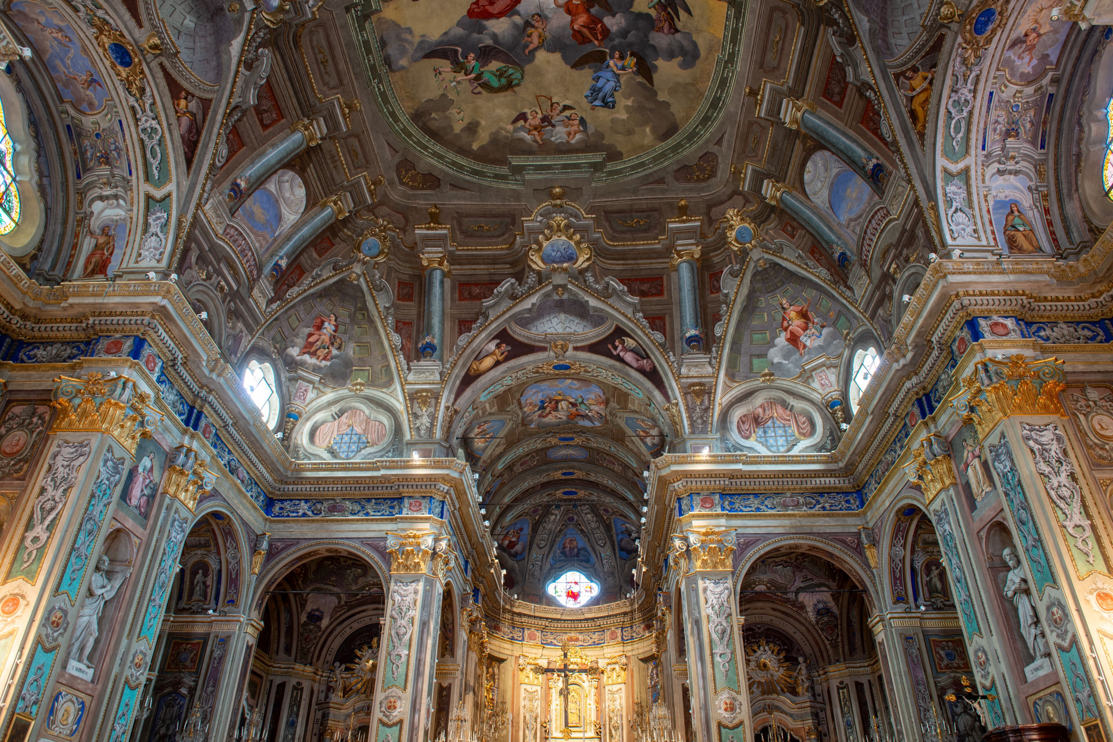 The Basilica of San Nicolò is a Catholic place of worship located in the municipality of Pietra Ligure