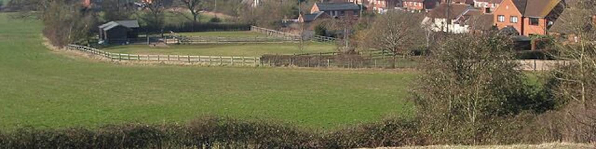 View over the western edge of Hartpury Towards Corsend Farm.