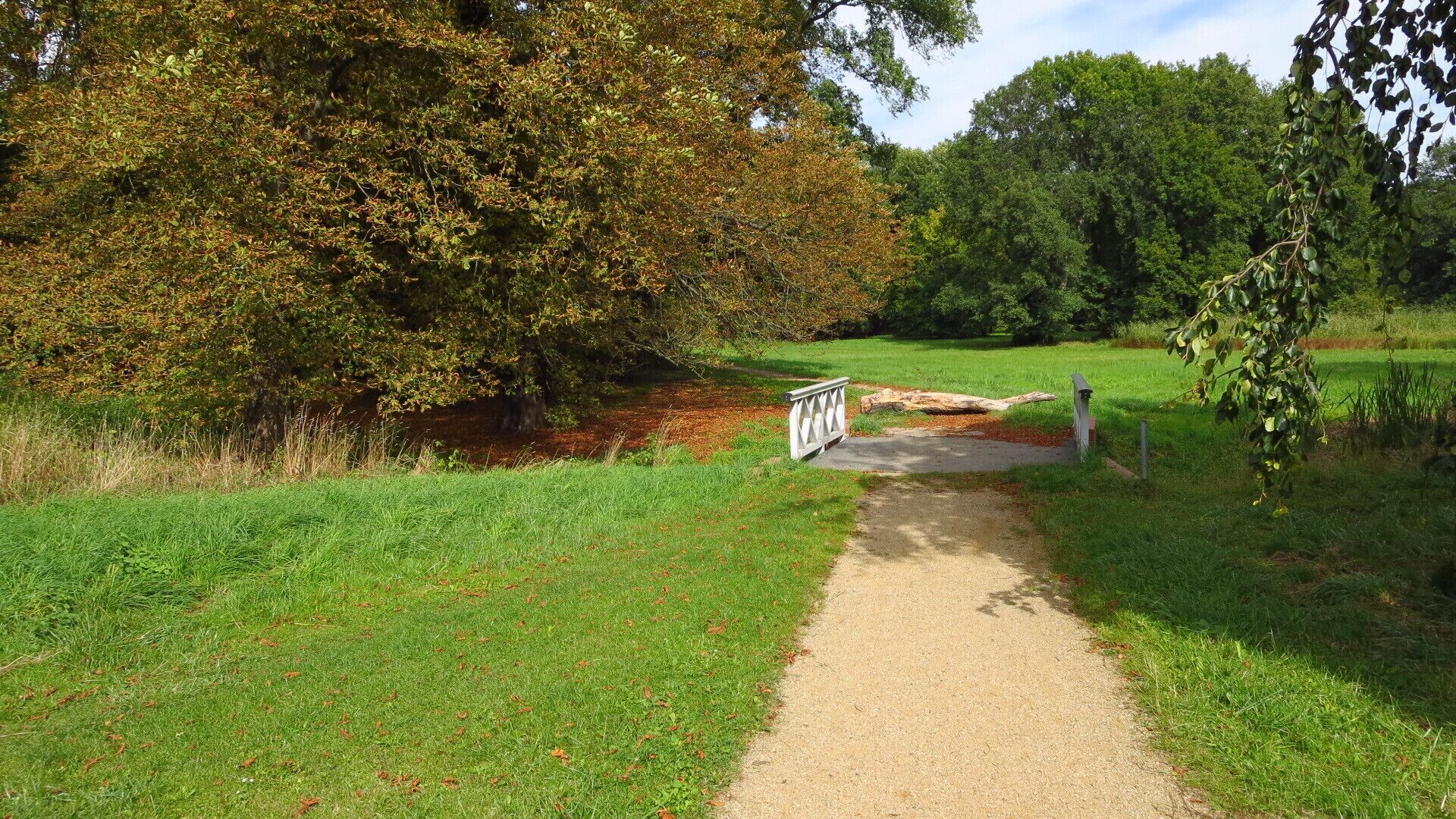 Kleine Brücke, Lennépark, Nr. 7 in der Liste der Baudenkmale in Blumberg bei Ahrensfelde