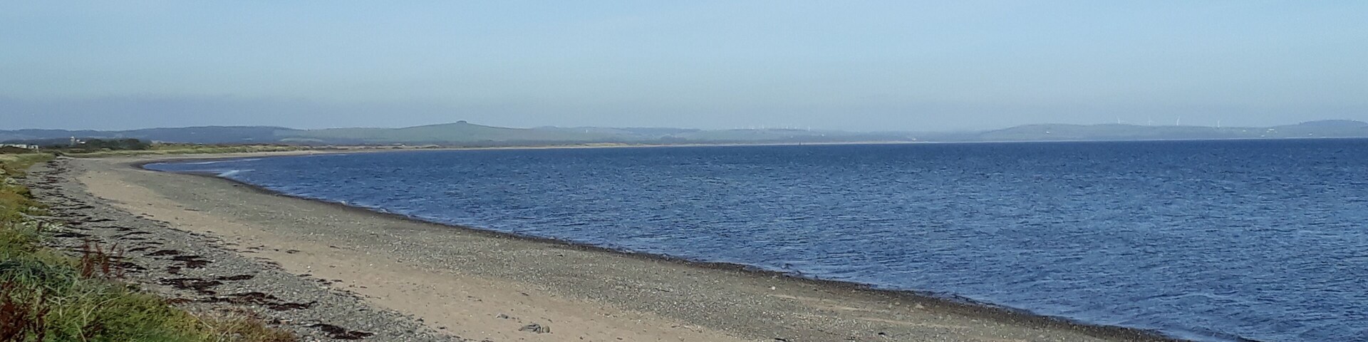 A stunning September day in a stunning spot on Luce Bay