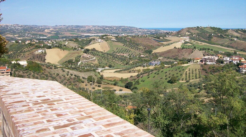 Veduta dal castello di Spoltore