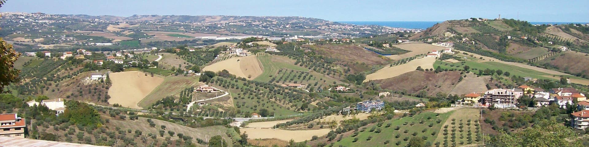 Veduta dal castello di Spoltore