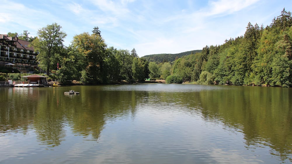 Der Schmelzteich in Bad Sachsa