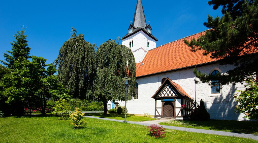 Deutschland, Niedersachen, Harz. Bad Sachsa, St. Nikolaikirche..