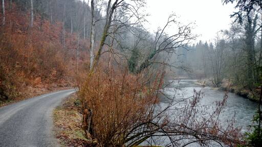 Ausblick vom 366 km langen Neckartalradweg