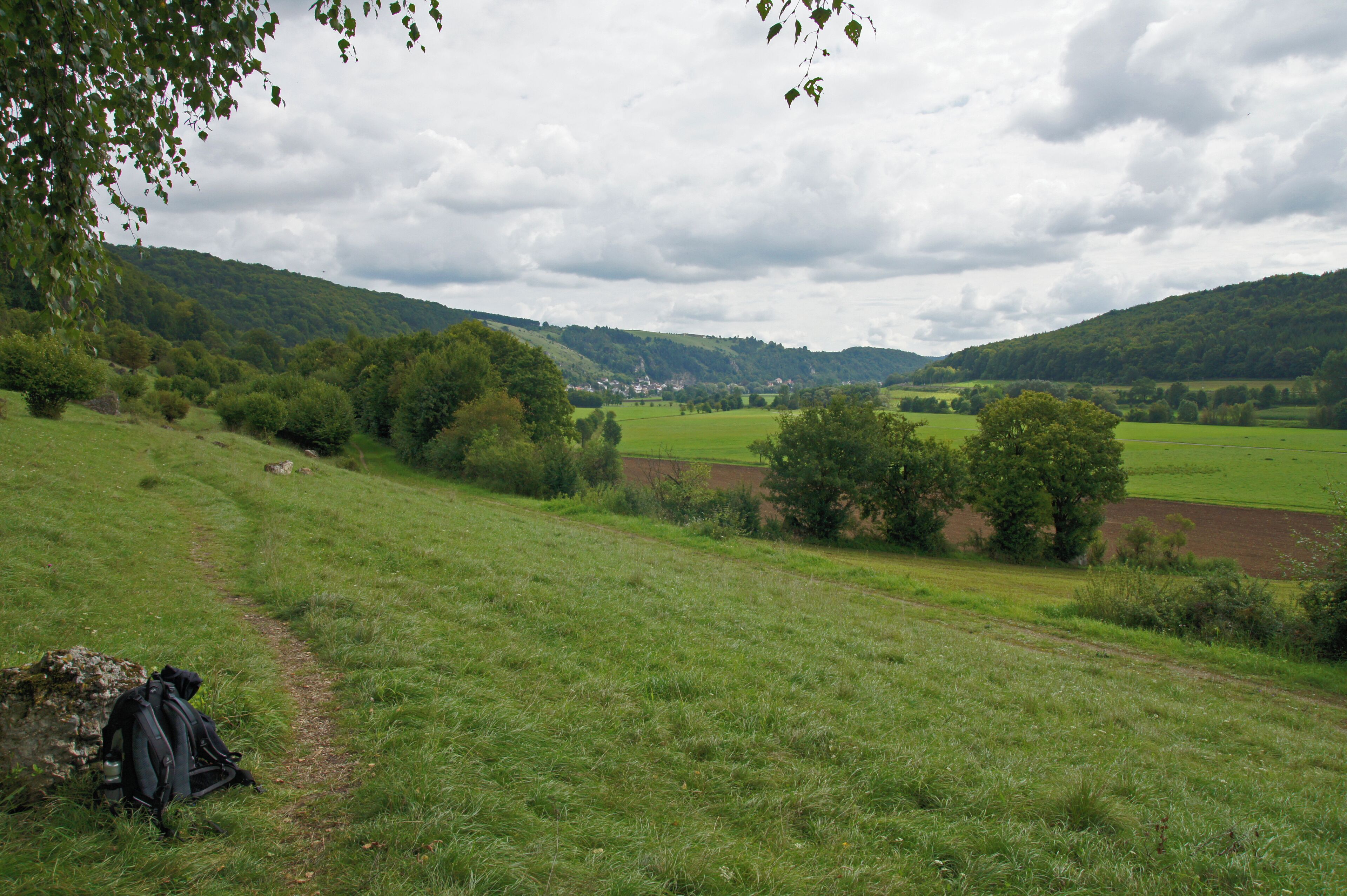 Altmühltal-Panoramaweg westlich von Obereichstätt