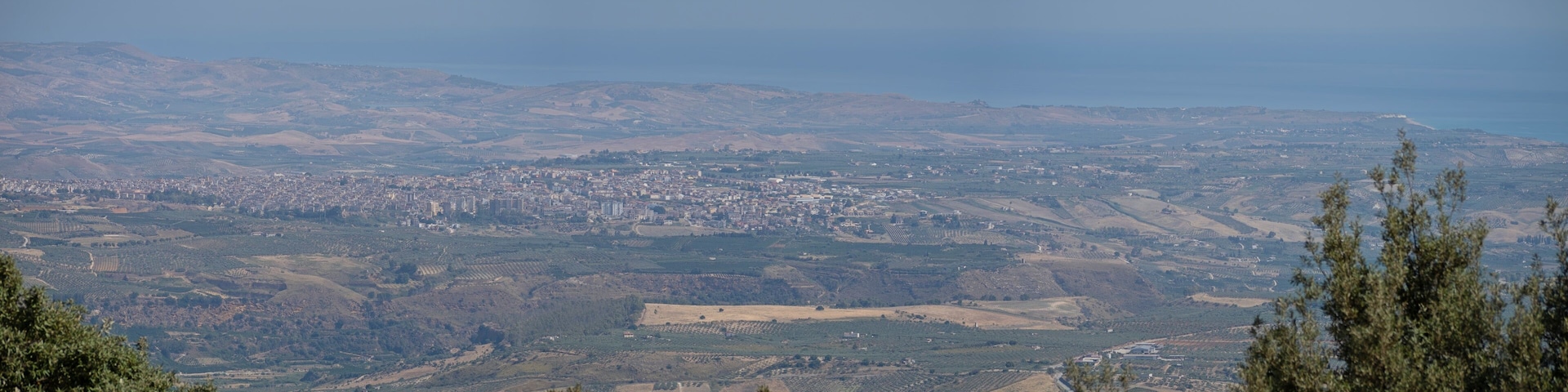 View on Ribera in the south of Sicily, Italy