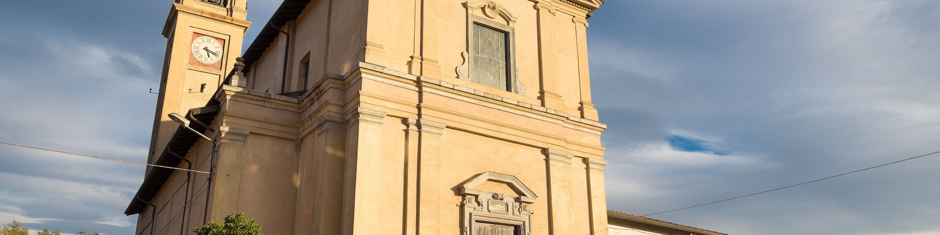 Italy, Church Santa Maria Assunta (17th century), square della Chiesa in Casorate Sempione or simply Casorate, municipality located 40 kilometres (25 mi) from Milan, province of Varese, Lombardy