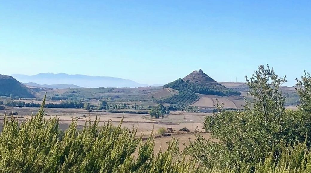 This is the view of a neighboring nuraghe complex. These watch towers cover the entire island of Sardinia!