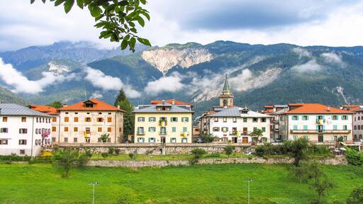 Italy beauty, Dolomites Lorenzago di Cadore