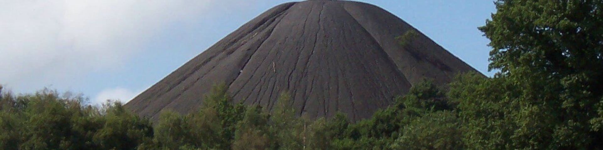 The slag heap in Paulton, Bath and North East Somerset, UK; referred to locally as "The Batch".