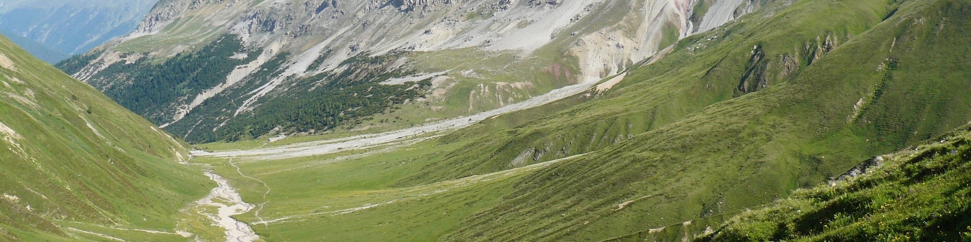 View to Alp Chaschauna