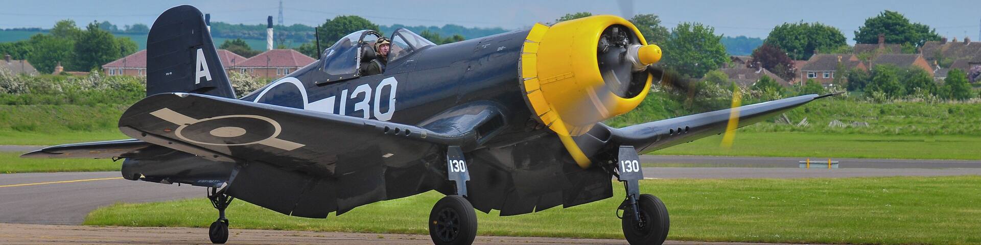 Good venue for Airshows as you can get close the runway were the planes taxi