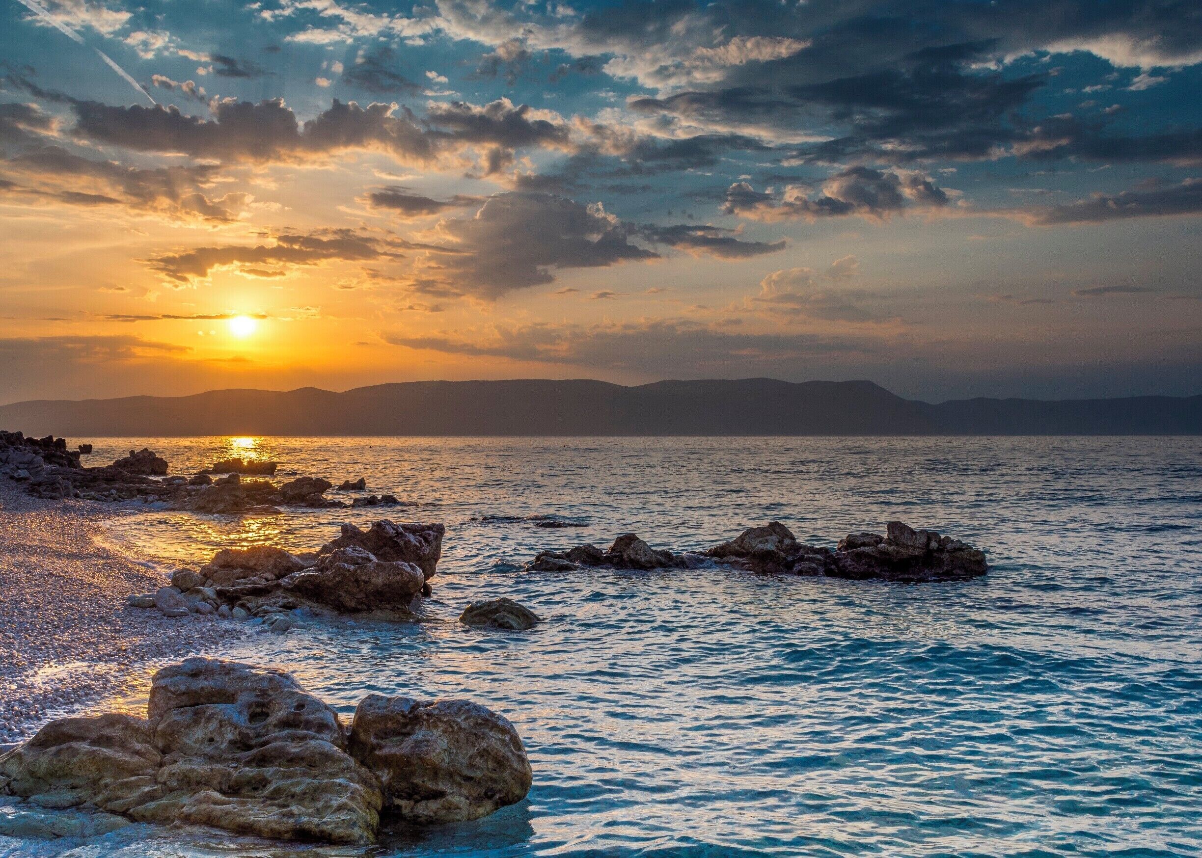 Rabac, Croatia - get away from the tourist centre and head out north along the gravel roads where you can cut down to empty beaches