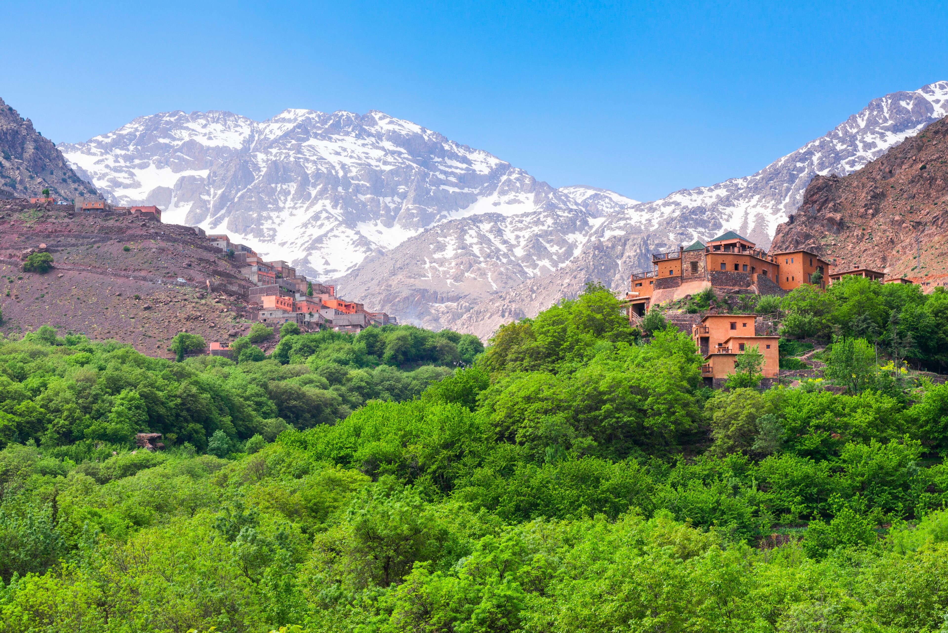 Kasbah du Toubkal, Imlil in the Atlas Mountains (Morocco)