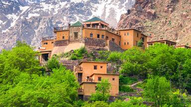 Kasbah du Toubkal, Imlil in the Atlas Mountains (Morocco)