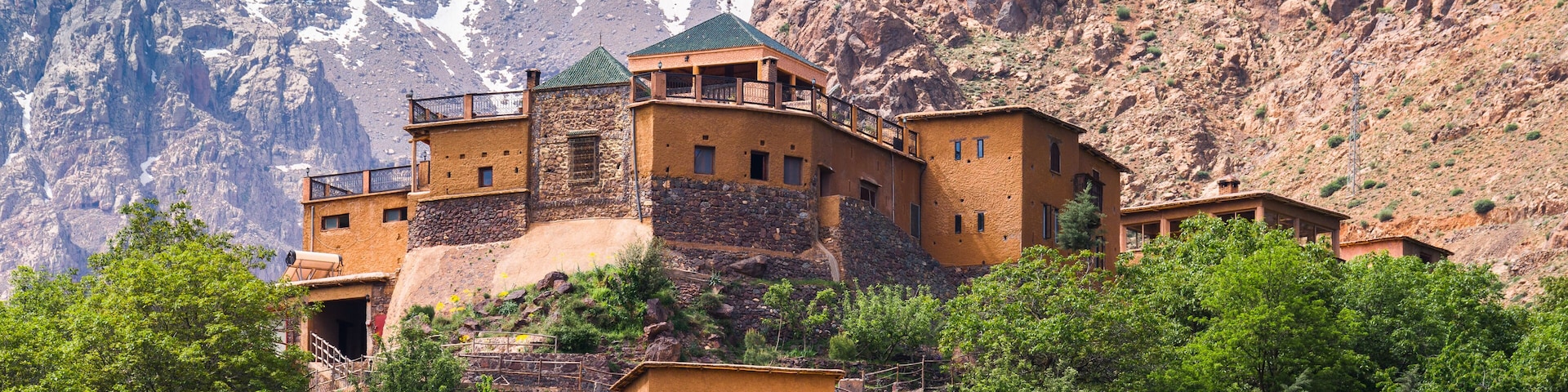 Kasbah du Toubkal, Imlil in the Atlas Mountains (Morocco)
