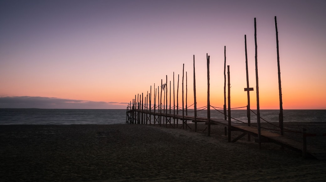 The ramp that's used for the ferry to Vlieland. Picture taken at sunrise, first week of april 2019
