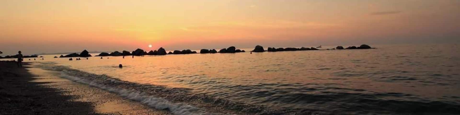 A little town near Messina, in front of Eolie islands.