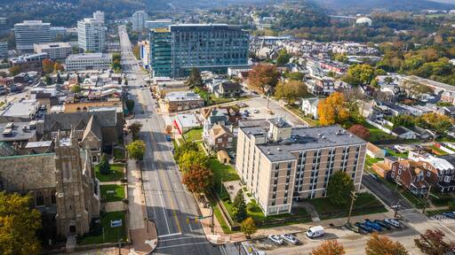 Aerial Drone of Conshohocken PA