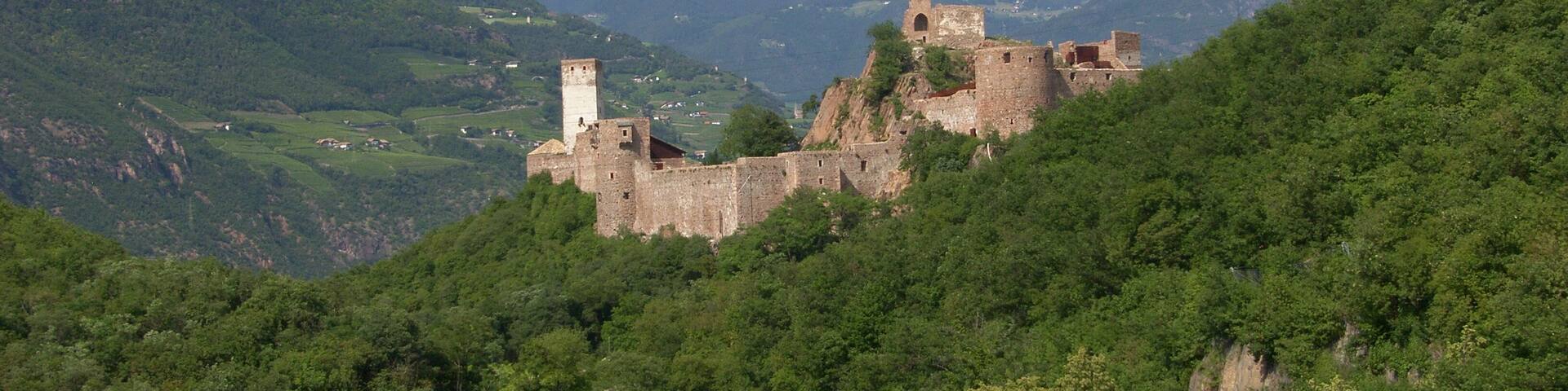 Castle Sigmundskron (Firmian), Bozen, South Tyrol, view from South-West