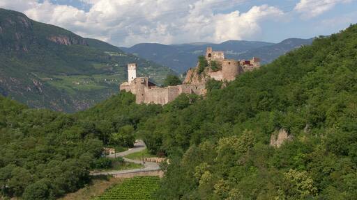 Castle Sigmundskron (Firmian), Bozen, South Tyrol, view from South-West