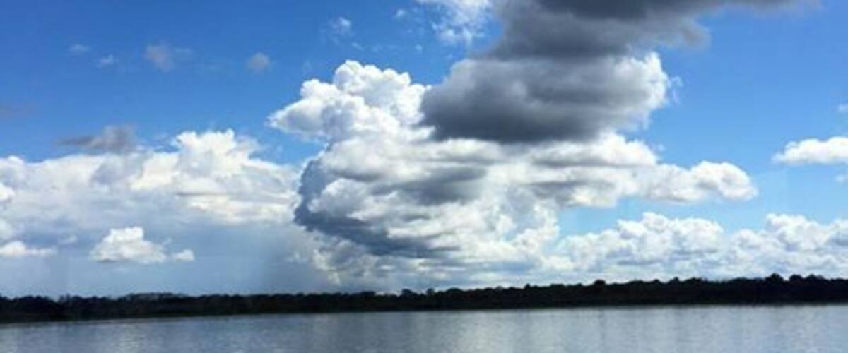 Sailing through the river