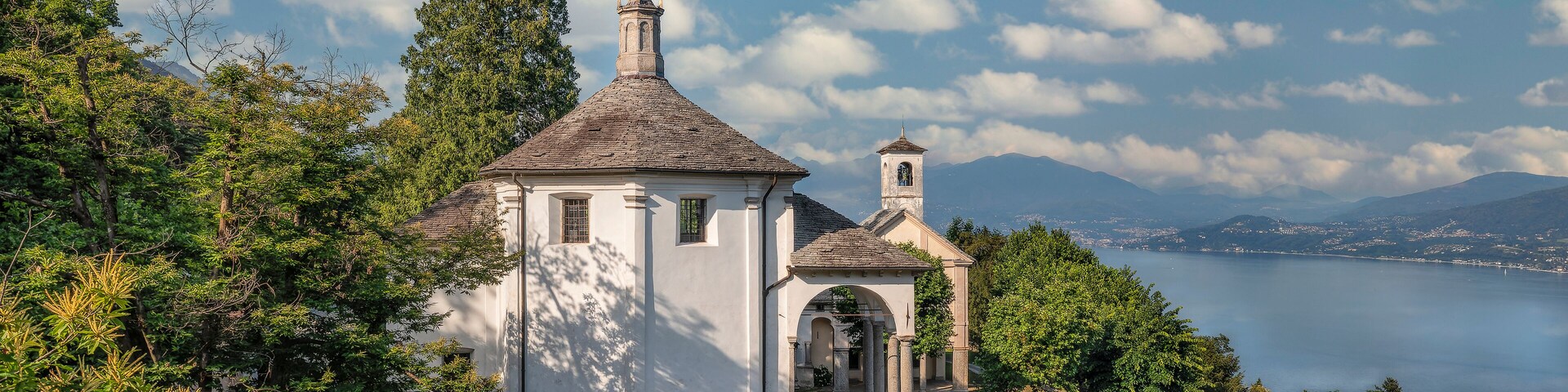 Sacro Monte di Ghiffa, Ghiffa, UNESCO World Heritage Site, Lago Maggiore, Piedmont, Italian Lakes, Italy, Europe