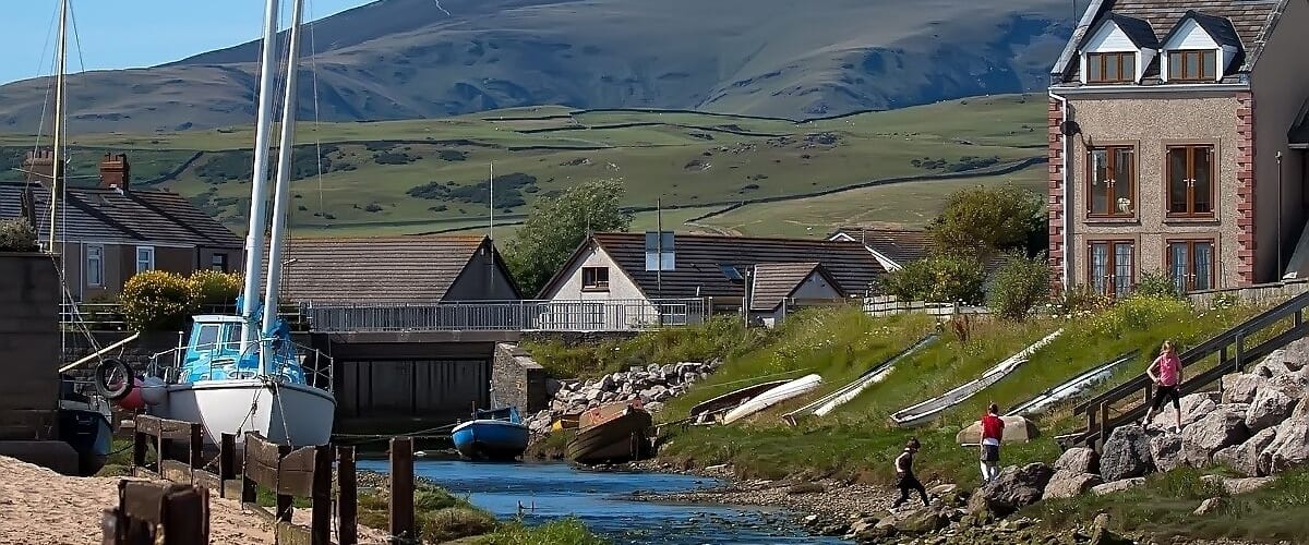 Looking north towards Black Combe & the Whitcham Valley