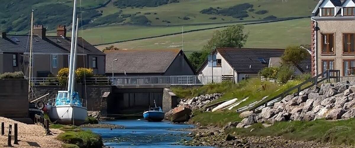 Looking north towards Black Combe & the Whitcham Valley