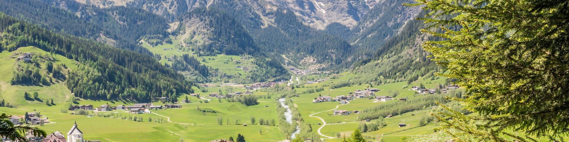 Ridanna valley, near the Isarco valley in South Tyrol, Trentino Alto Adige, Italy.