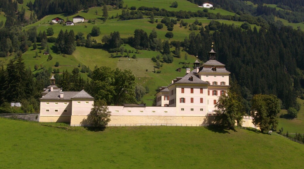 Italy, South Tyrol, Ridnauntal, Schloss Wolfsthurn. It is the only baroque style castle in the region.